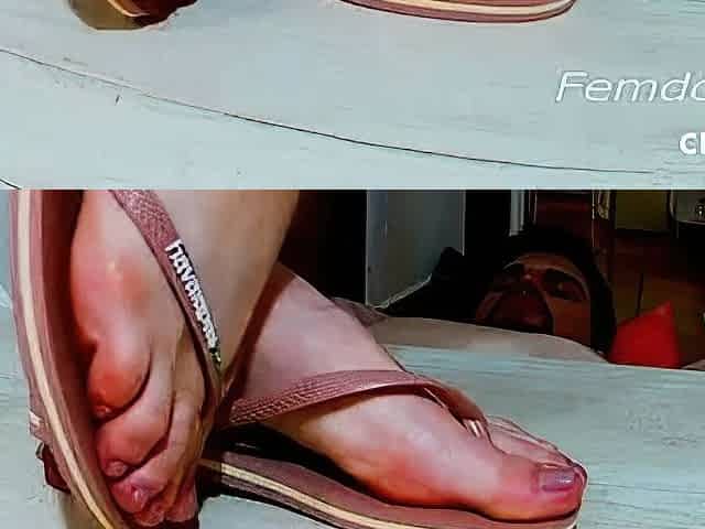 Webcam amateur tasha sky entertains a voyeurs foot fetish w