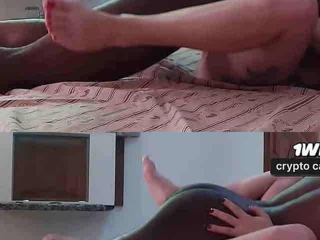 Corno assiste Esposa com INTERRACIAL Gigante