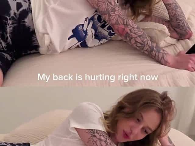Massage for my girlfriend's ally
