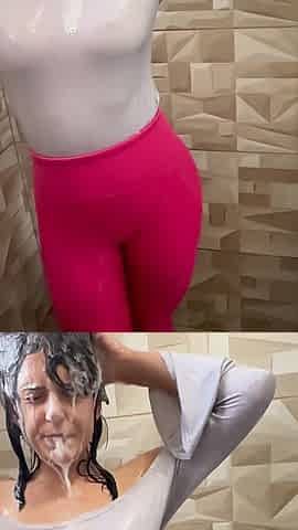 Taking a Shower with Clothes