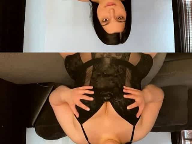 Thick Indian Girl Spanks Herself for Step-Daddy on Webcam