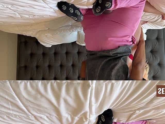 SEXTAPES Lilly Bell bounces up and down on a BIG BLACK PENIS