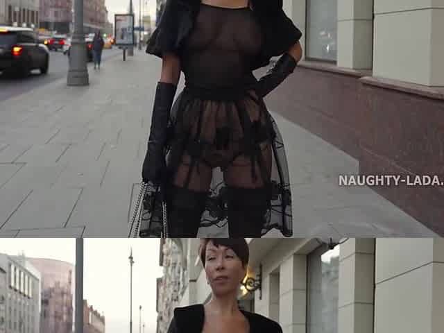 Can You See Everything Through My Transparent Dress? 9 Min
