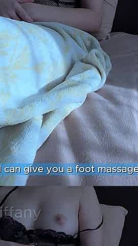 Massaging My Stepmother's Hairy Pussy Ended up Fucking Her in Her Bed