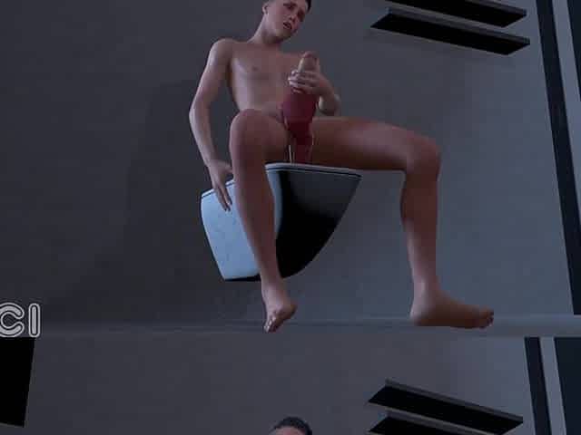 A breasty blond mother I'd like to fuck finds me masturbating and then gives me a valuable oral - OCICI