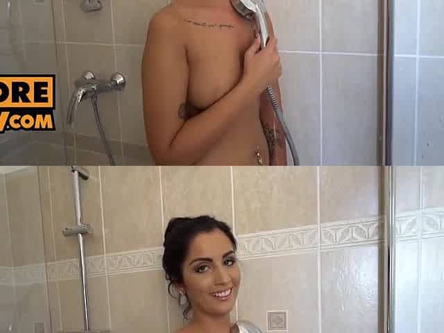 Loren Minardi - Loren Breaks In To Shower And Seduce You