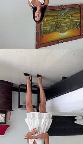 Teasing JOI, Dildo Handjob, Oiled Legs in High Heels Tease