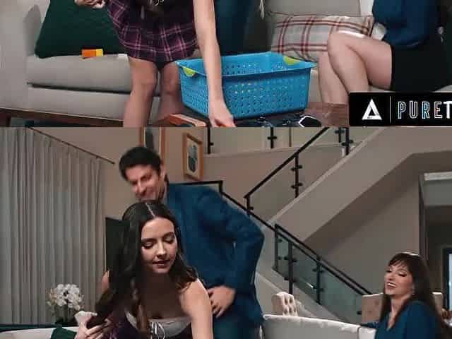 PURE TABOO Pervert Chap FREE USES Babysitter Serena Hill In Front Of His Wife Lexi Luna