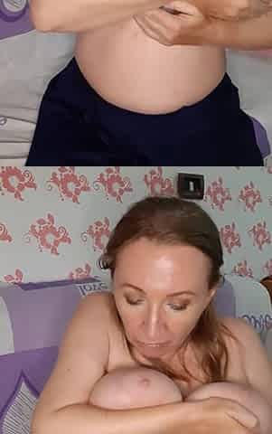 Dirty talk, titty fuck, blowjob with toy, masturbation in different positions, very close view of my pussy...