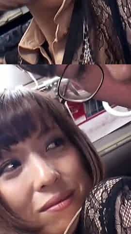 Caught in the Crowd, Alluring Wives Turn the Tables and Play with His Rising Tension on a Packed Bus - Scene4
