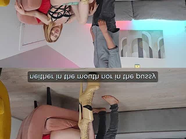 Tim Deen Blondie With His Biggest Ramrod In Booty For Smacking Cameraman