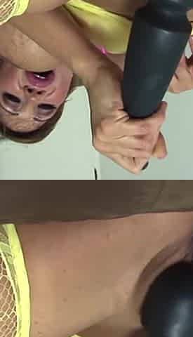 Thick and hungry milf takes black anally