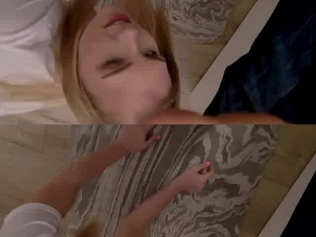 Stepbrother Judges Stepsister Vs Cousin Tit Contest With Intense Fingering