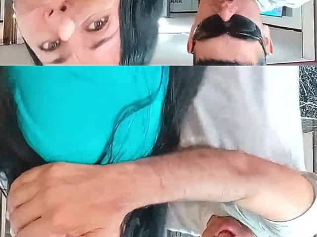 Fucking My Stepmom's Delicious Pussy in the Kitchen.