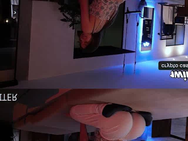 See a movie scene or bang this little slut?