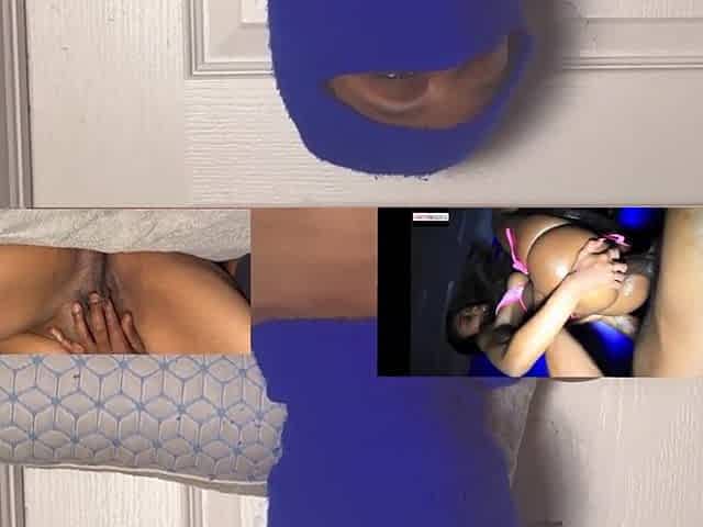 Reaction squirt black soaked eye rolling climax