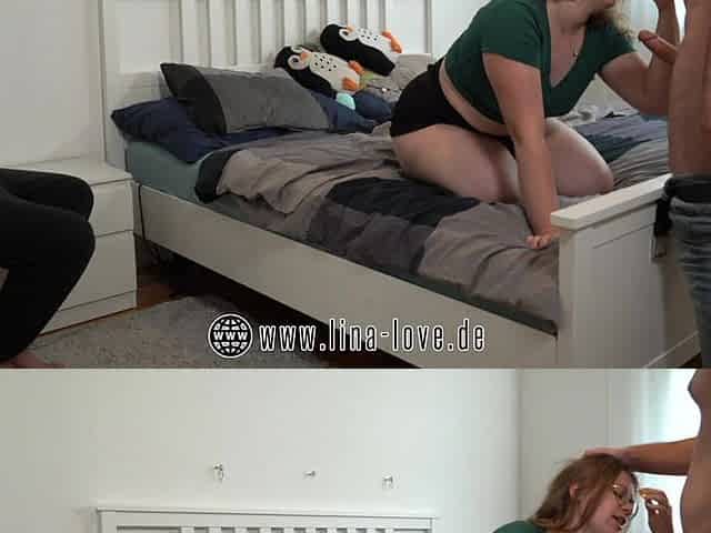 Cuckold Hubby Has to Watch Wife Get Fucked and Creampied