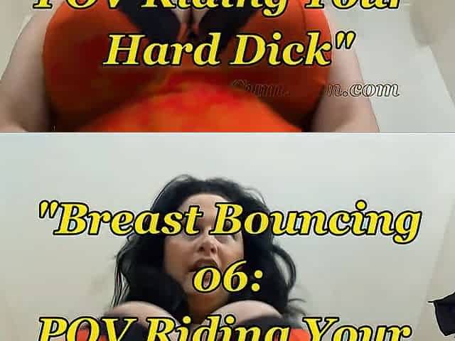 Breast Bouncing 06: POV Riding Your Hard Knob