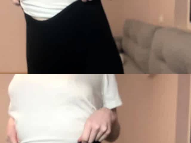 Close up teen foot worship
