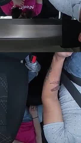 Beautiful Young Girl Masturbates Inside My Uber and Does Not Realize That I Am Recording Her