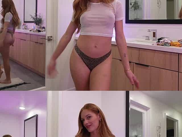 RedHead Try's On Victoria Secret Pants [4K]