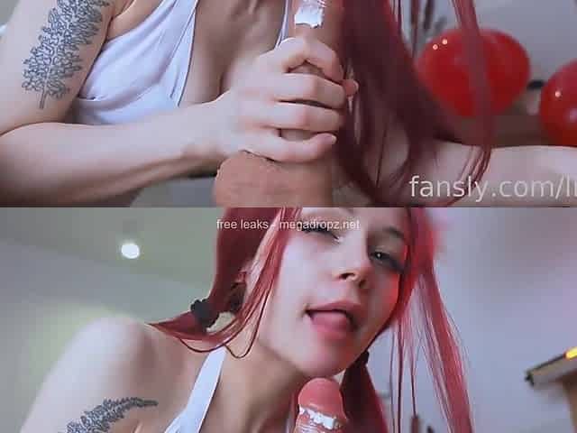 Alluring Missslily radiates intense passionate desire during sensual moments