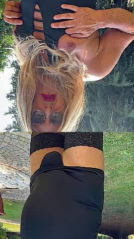 sissy Culoness in forest