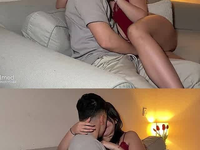 My roommate was avid at her boyfriend and wanted me to fuck her