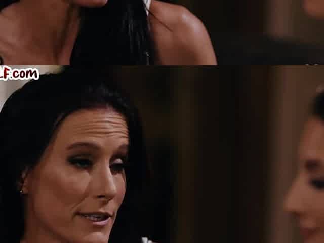 Firsttime lesbian taste with housewife