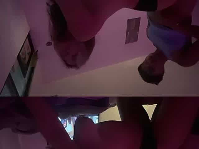 Roommate screws me hard in my room and creampies my taut snatch