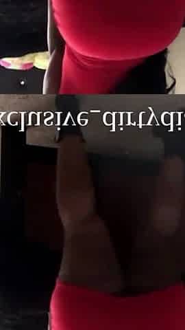 Big Booty in a Red Dress Is the Best Combo.. Watch Now