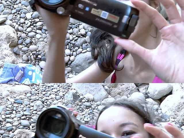 Deborah Teen: Kevin White's Beach Encounter with South American Teen Deborah for Her First Hardcore Scene