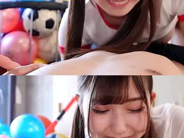 POV style close up with college blowjob