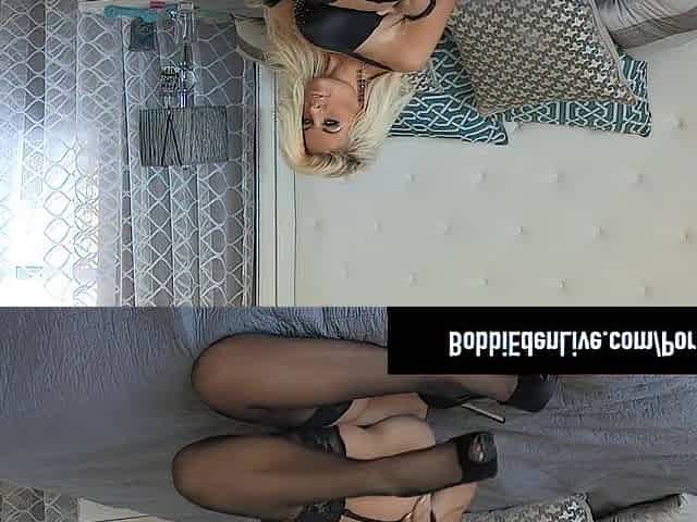 Impure Talking Dutch Diva Bobbi Eden FingerFucks In Nylons
