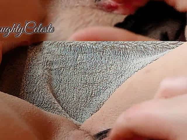 4K Masturbation in hot lace panty with climax