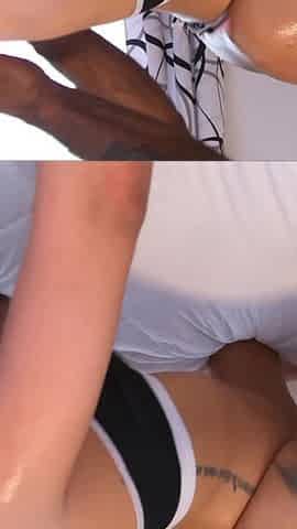 Black Babe Nova Gets Fucked Savagely by Athletic BBC