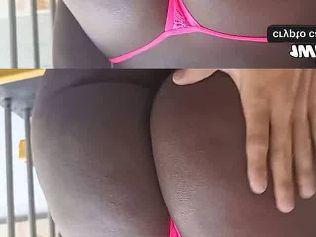 Pool afternoon with my great-bodied neighbor, black goddess-crisporn6