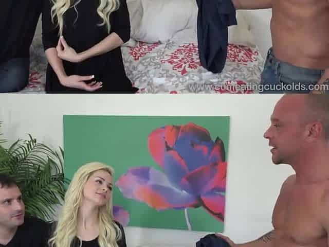 Elsa Jean Gets Screwed By Real Stud in Front of Hubby