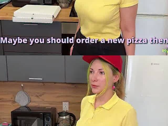 "Please just don't complain to my superiors!" I drilled the beauty who delivered my order