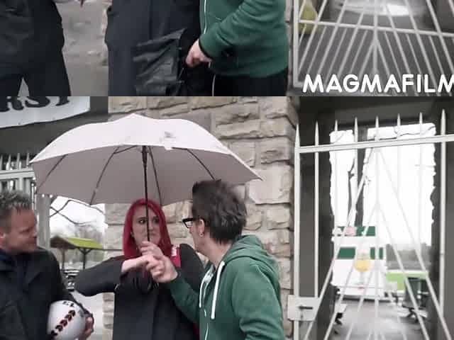 Redhead amateur slut gets her first DP - Magmafilm