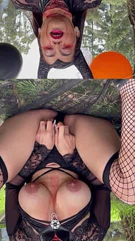 My Tits Dress up for Halloween for You, Daddy.
