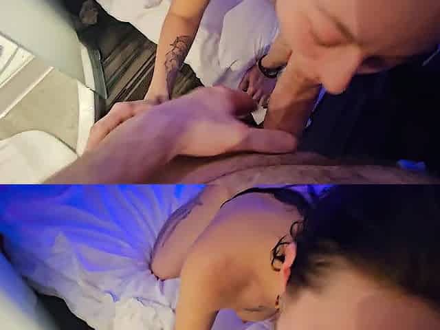 Uncut Knob Facefucks Me, Voids urine In My Mouth & Bangs My Shaved Snatch