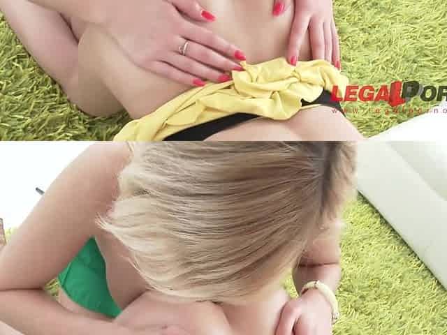 Ria Sunn & Cindy Shine assfucked together in foursome SZ