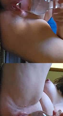Stretching my pregnant pussy