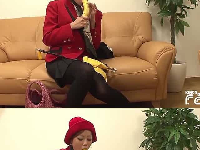 Japanese Babe Changes Clothes And Plays With Cunt After Stroking A Big Dick