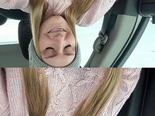 Risky Public Masturbation Fingering Myself in Busy Parking Lot