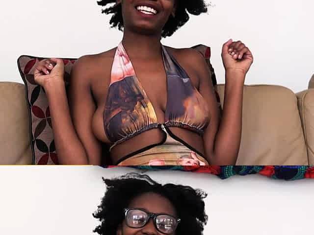 Beautiful African teen gets fucked hard
