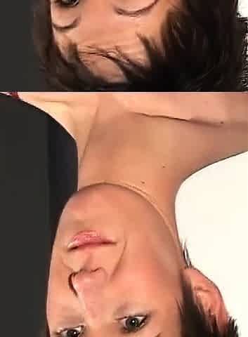 Shorthair Euro Girl Masturbates to Orgasm