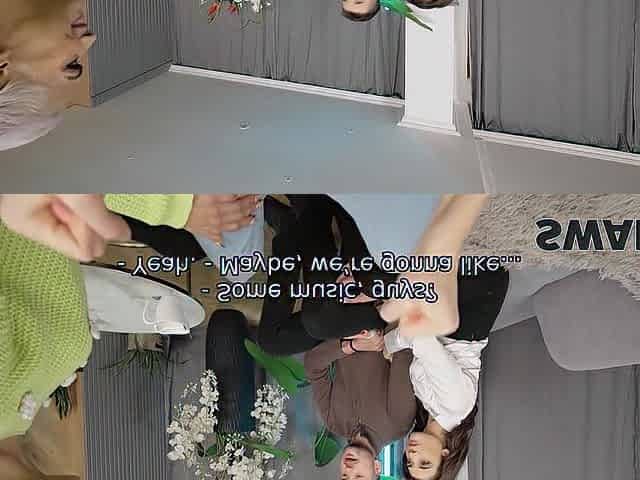 SWAP4K. A biggest wang banged two Colombian cuties in a exchange wives