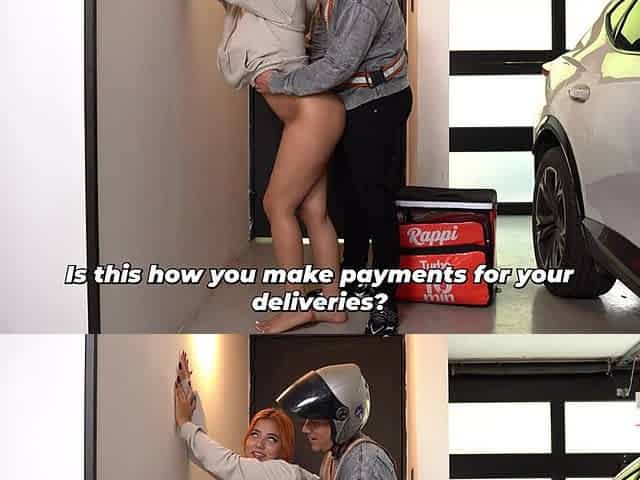 Could You Rate My Service 5 Stars? - Delivery Man Ends up Fucking an Unknown Customer